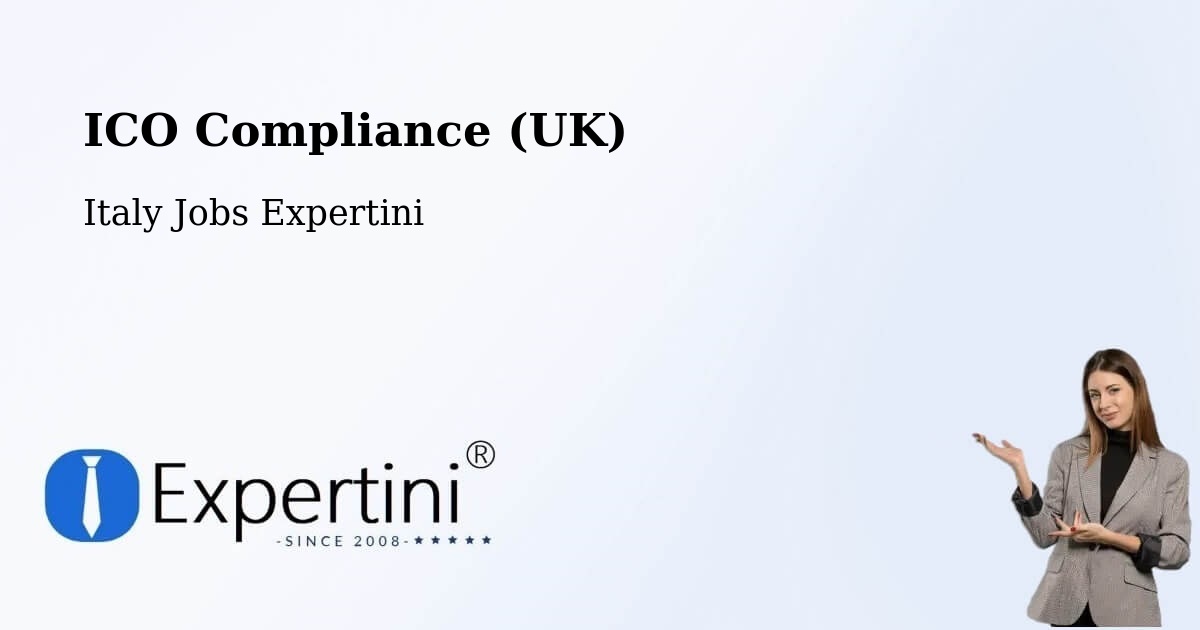 UK Data Protection & ICO Compliance – Calò - Italy Jobs Expertini