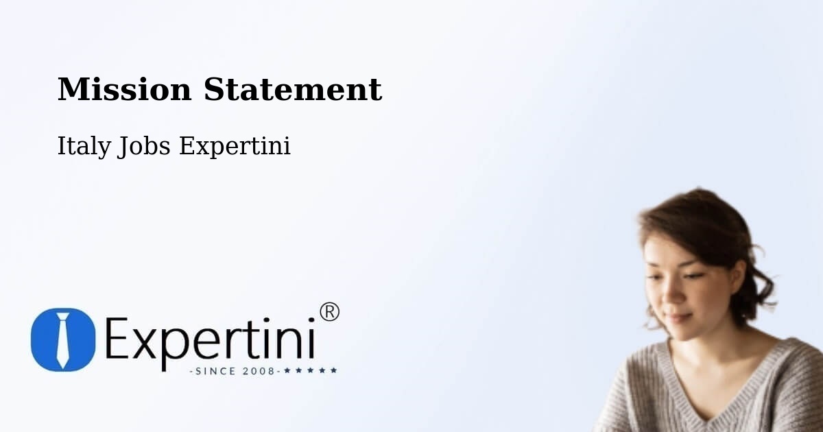 Corporate Mission – Calò - Italy Jobs Expertini